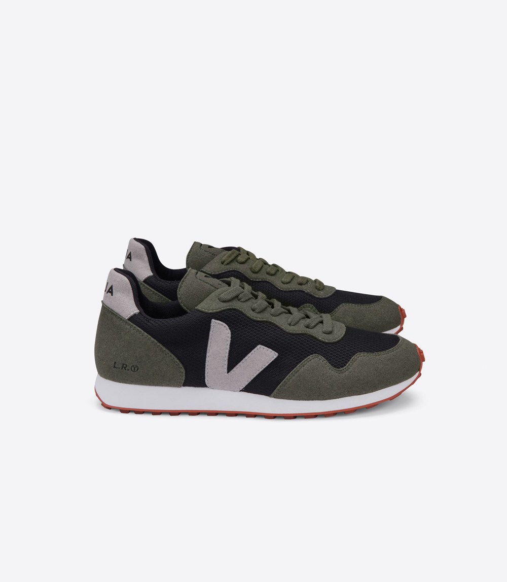 Veja Sneakers Dam - Sdu Rec B-Mesh - Nigga/Grå/Olivgröna - 495176-PXJ